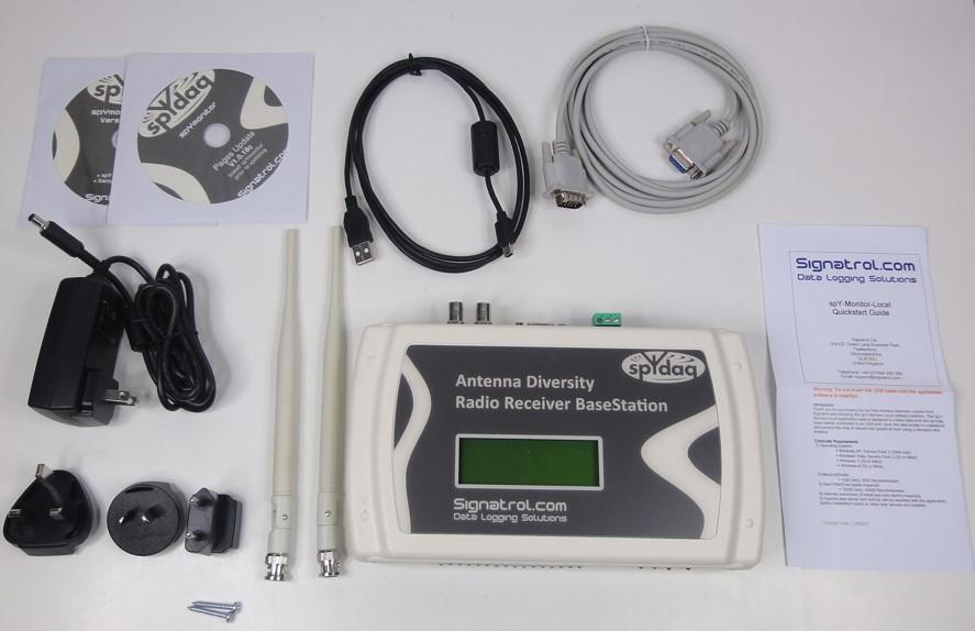 Signatrol SPYDAQ-1000-MODBUS BASE STATION WITH MODBUS CONNECTIVITY